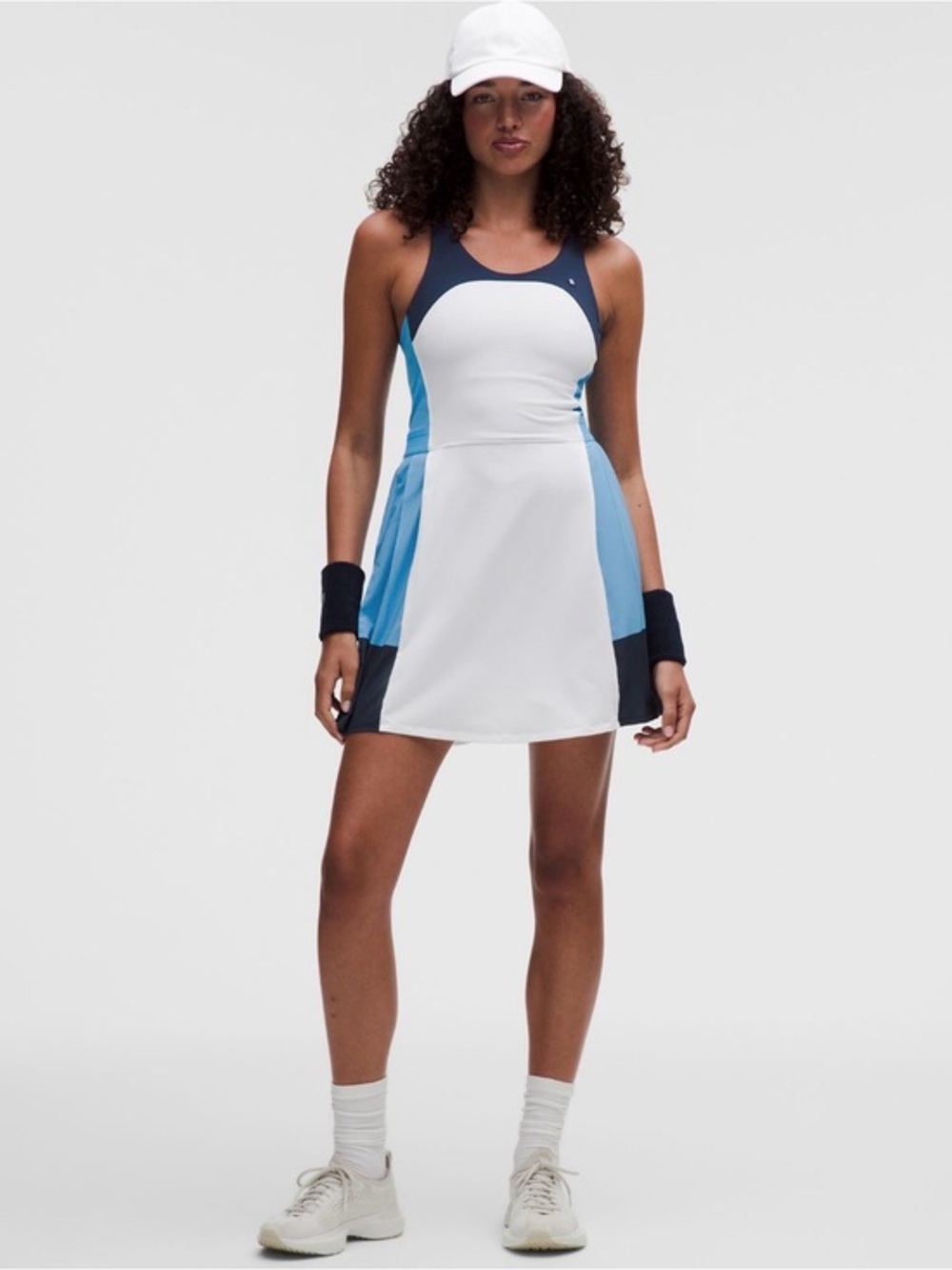 NWT Court Champ Racerback Tennis Dress B/ C Cup